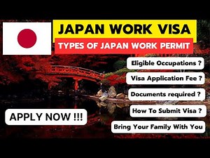 Japan Work Visa 2023 | Documentation Required for Japan Work Visa & Cost ? | Labor Shortage in Japan