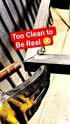 This MIG Weld is Too Perfect 😳🔥 (Watch Till End) #welding #metalwork #fabrication #welder