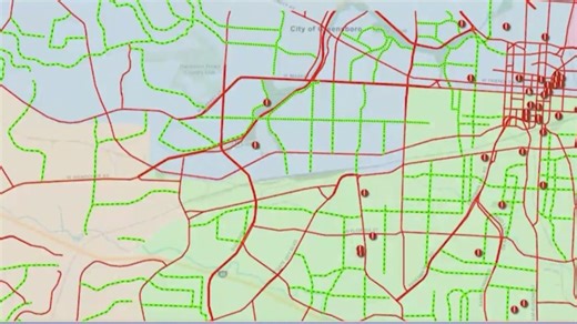 Interactive maps track road plowing progress in Guilford County