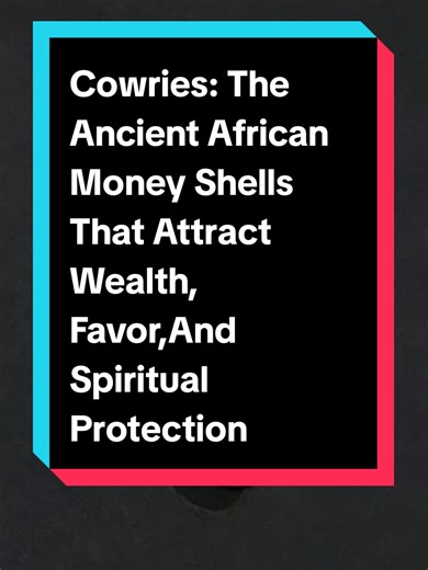 Cowries: Ancient Shells of Wealth and Spiritual Protection