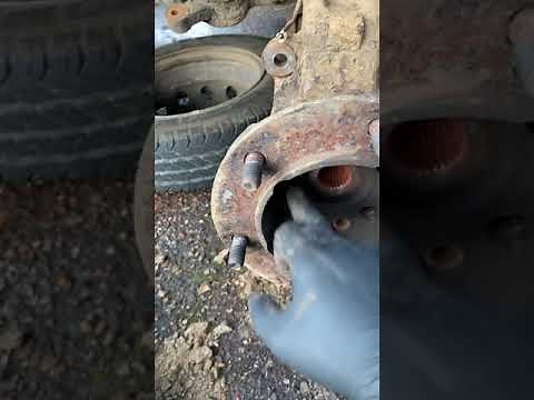 Ford transit front disc replacement