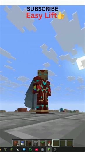 Easy Lift 😎 #shorts #minecraft #gaming #shortsfeed #trending #minecraftshorts