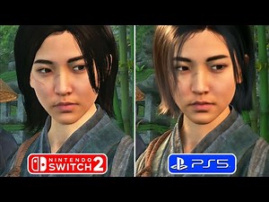 Assassin's Creed Shadows - SWITCH 2 vs PS5 Graphics & Frame Rate Comparison