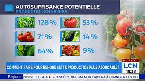 Autonomie alimentaire: la production agricole en hiver progresse au Québec