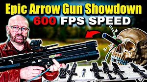 Epic Arrow Gun Showdown: 260 ft-lb Power vs 600 FPS Speed – Best for Hunting & Self-Defense?