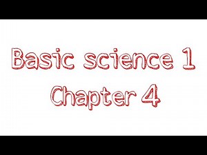 Biology chapter 4