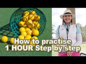 How to Practice Golf: The Perfect 1-Hour Session (Structured Plan!)