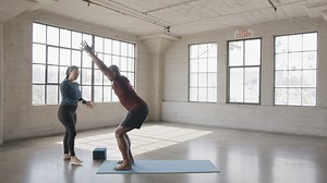 17 reactions | Utkatasana, or Chair Pose, is a powerful standing pose...