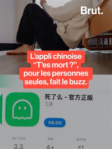 L’application chinoise ‘T'es mort ?’ pour briser la solitude