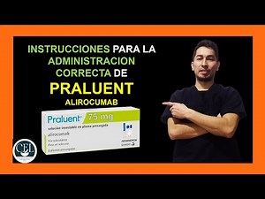 ALIROCUMAB 75mg (PRALUENT) 💉 Guide for correct administration 💯