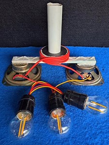 Free Energy! Free Energy Generator By 220V Speaker Magnet At Home | Free Energy Generator