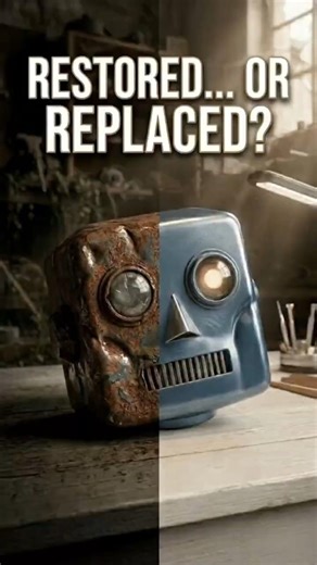 Abandoned Rusted Robot Restoration | Satisfying Toy Repair.. #shorts #restoration #toyrestoration