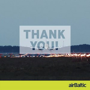 6.4K views · 221 reactions | During the first six months of this year we have served almost a record breaking number of 1,5 million passengers. Thank you, and see you soon on our next flight! | airBaltic | Facebook