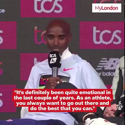 Mo Farah is set to run his last ever London Marathon. He said it will be "emotional" and expects some "tears" after the race.🏁 | MyLondon