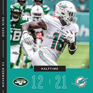 Halftime at Hard Rock Stadium. | Miami Dolphins