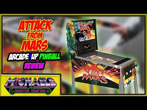 Attack From Mars Arcade1Up Pinball Review | MichaelBtheGameGenie