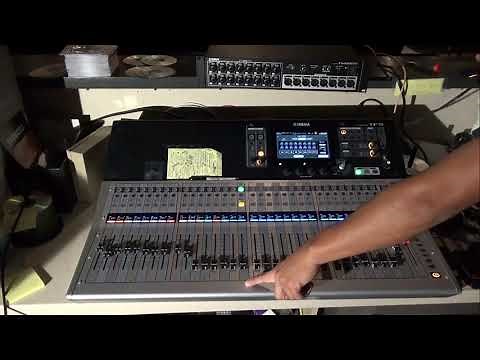Yamaha TF5 dante audio card and Tio 1608-D setup