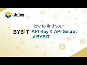 How to find your API Key & Secret at ByBit (Tutorial October 2022)