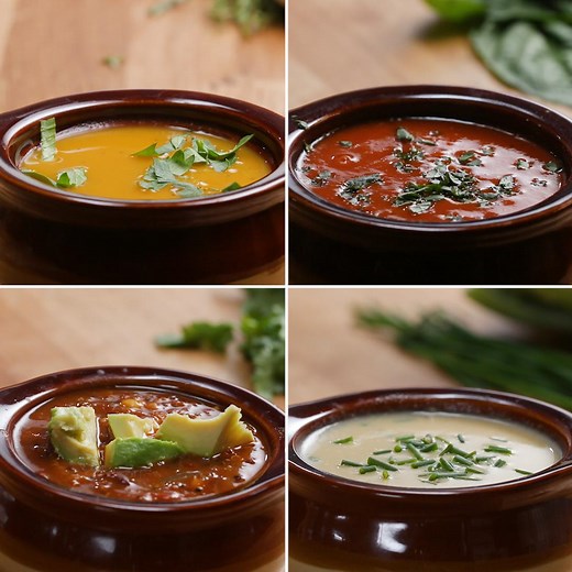 70K views · 393 reactions | ’Tis the season for savory, simmering soup! Get everything you need to serve these hearty bowls when you download the Tasty app! | Tasty | Facebook