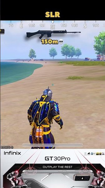 SLR sound Test PUBG MOBILE 10m to 300m 💀
