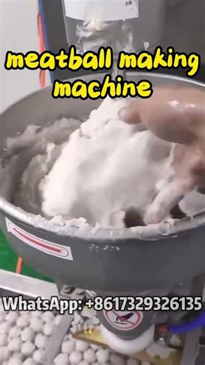 Commercial Meatball Making Machine | High Efficiency Meatball Production #meatballs #foodprocessing