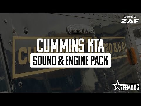 [ATS] Cummins KTA Sound & Engine Pack (G5)