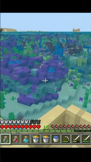 COMO PEGAR BAIACU E FAZER POÇÃO DE RESPIRAÇÃO NO MINECRAFT! 🐡💧 #minecraft