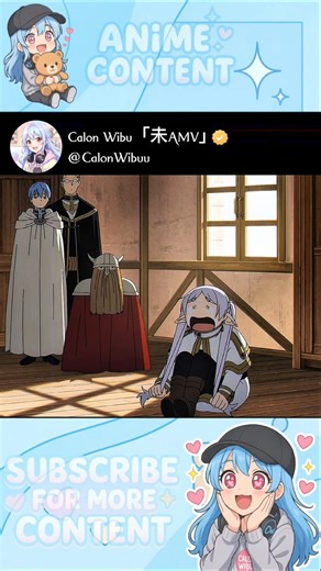 Frieren’s Cute Crying-for-Days Moment 🤣⏳🤍