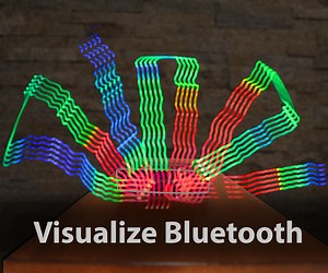 Visualize Bluetooth in a Long Exposure Photo
