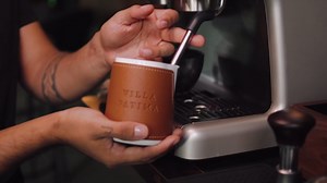 Handleless Milk Frothing Pitcher 14oz - Premium Stainless Steel Frother Cup for Baristas - Milk Steamer Cup with Precision Spout - barista pitcher with Elegant Gift Box Packagingr - White