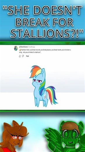 SHE DOESN'T BREAK FOR STALLIONS?!