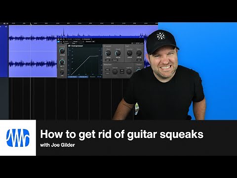 How to Get Rid of Guitar Squeaks in Recorded Audio | Presonus