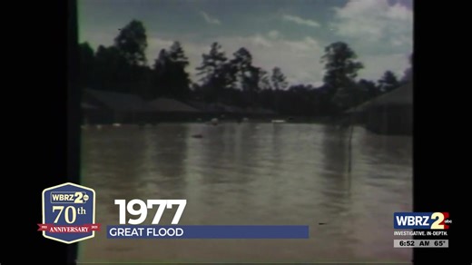 15K views · 72 reactions | THIS WEEK IN HISTORY: The flood of 1977, one of the worst floods on record at the time | WBRZ Channel 2 | Facebook