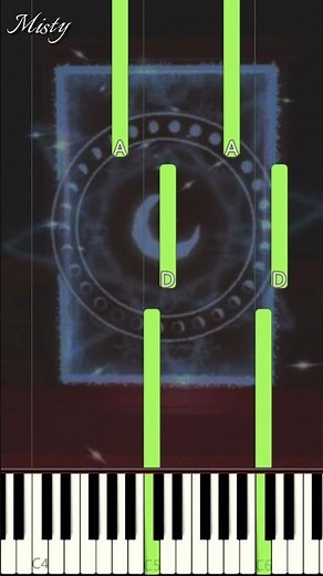 Roblox DOORS OST - Guiding Light (EASY PIANO TUTORIAL)