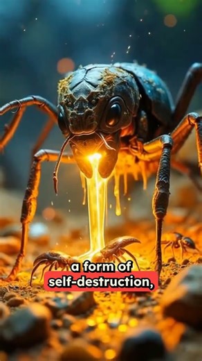 “The Ant That Explodes — Malaysian Exploding Ant”