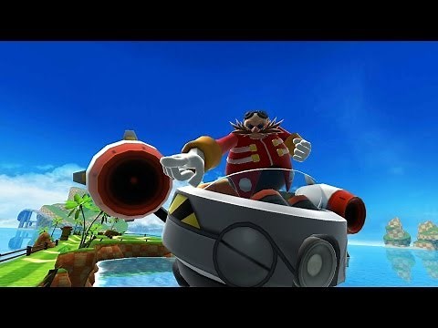 Sonic Dash - Eggman Boss (vs Sonic) [Widescreen / Landscape]