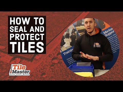How to seal your tiles and stone with an impregnating sealer and stain protector
