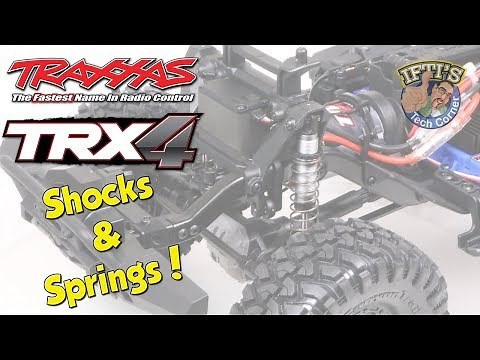 #03 Traxxas TRX-4 - Filling Shocks & Springs Upgrade : GUIDE