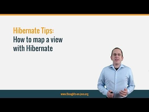 Hibernate Tip: How to map a read-only database view