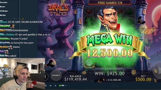 xqc最新实况BIG&MAX WIN第43期★2024_0916★