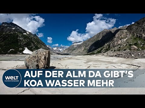 KLIMAWANDEL: Viele Regionen Europas leiden unter dramatischen Wassermangel
