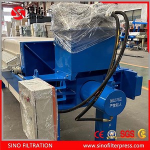 [Hot Item] Industrial Hydraulic Automatic Wastewater Membrane Filter Press with Drip Tray