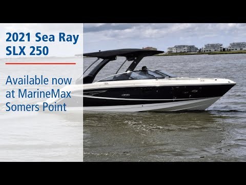 2021 Sea Ray SLX 250 for sale at MarineMax Somers Point NJ