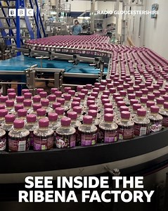 SO COOL! 😍 Watching Ribena being made is mesmerising 🥤 Click to hear more 👉 bbc.in/3OXlJak | BBC Gloucestershire