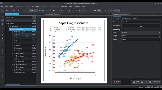 【SCI必备】还在花钱买Origin？KDE免费开源科研绘图神器 LabPlot，帮你一键搞定顶刊级排版！