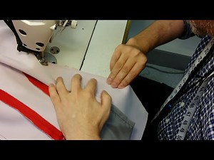 Making a jacket part 14: Attaching lining to jacket