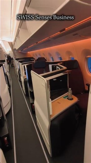 New SWISS SENSES Business Class #aviation #flight