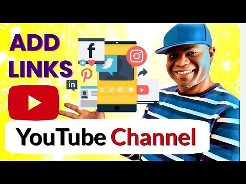 Adding Links to Your YouTube Channel Description (Website, Instagram, Facebook) - EASY Tutorial