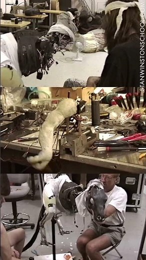 Testing Baby T-Rex Animatronics for The Lost World: Jurassic Park (1997)