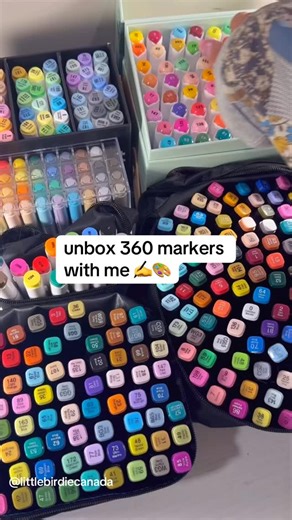 ASMR marker unboxing 🥰 unbox my new coloring markers with me! ✍️🎨 Markers in this video are: Copic ciao Shuttleart Arrtx Calliart Temu Atopstar After testing the markers I already want to return two sets - can you guess which ones 🤔 #asmr #asmrunboxing #asmrsounds #asmrvideo #asmrsounds #asmrcoloring #markers #coloring #colouring #cocowyo #bobbiegoods #marker #2025planner #2025journal #bulletjournalsetup #fyp #foryoupage #foryou #BulletJournal #bulletjournalist #bulletjournalideas #bulletjour